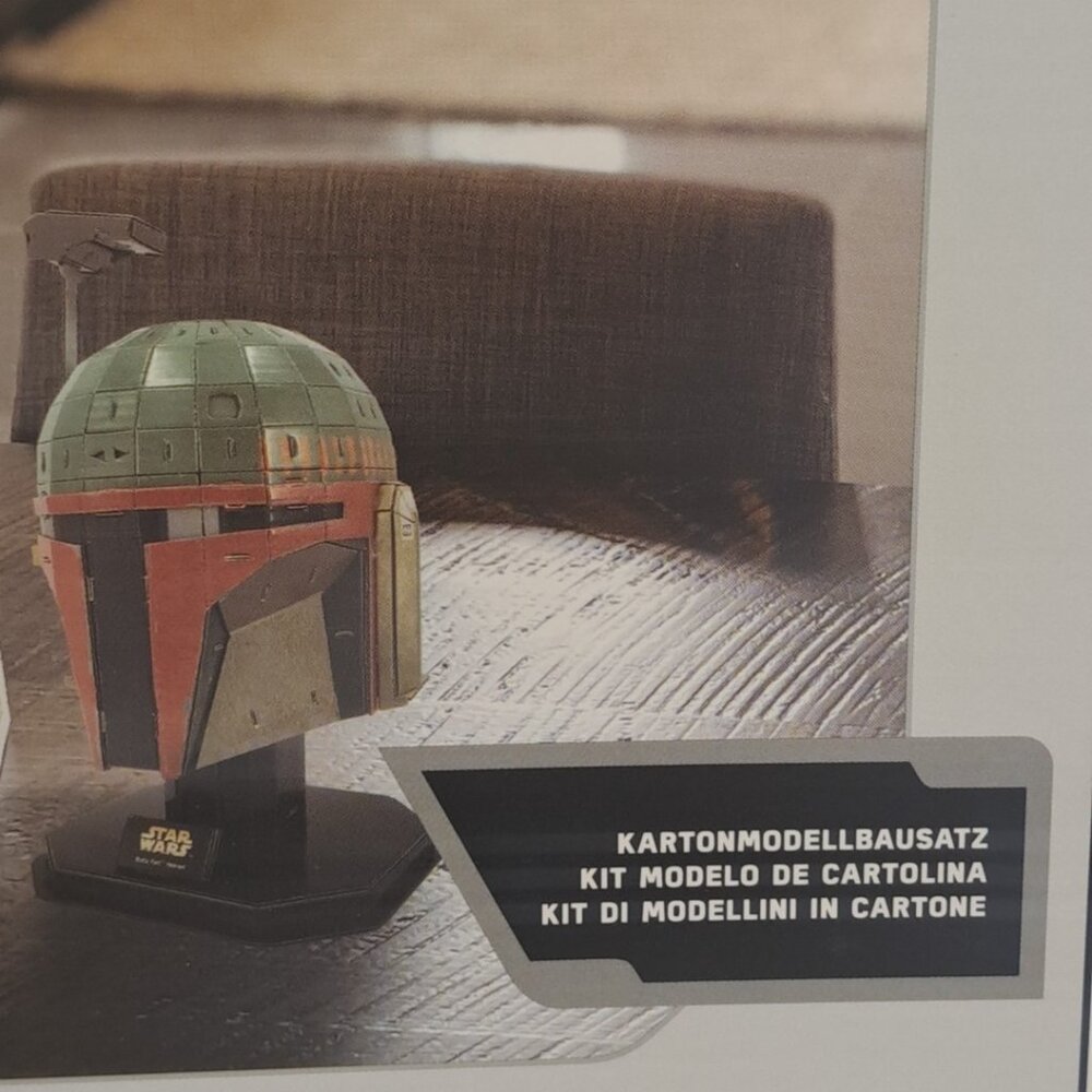 Star Wars Boba Fett Helmet 4D Puzzle, 100 Piece - Sealed Box - Picture 2 of 7